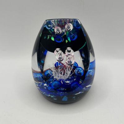 LOT 66: Caithness Mirror Images Art Glass Paperweight. 268/350, Scotland