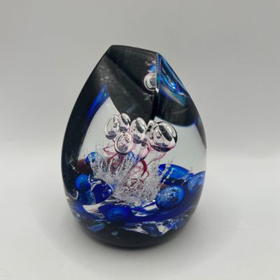 LOT 66: Caithness Mirror Images Art Glass Paperweight. 268/350, Scotland