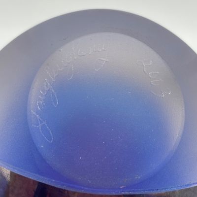 LOT 65: Youghiogheny Art Glass Paperweight