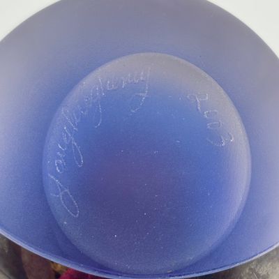LOT 65: Youghiogheny Art Glass Paperweight