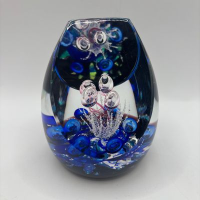 LOT 66: Caithness Mirror Images Art Glass Paperweight. 268/350, Scotland