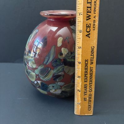 LOT 56: Hand-Blown Art Glass Signed Eickholt,2000