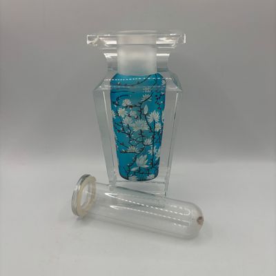 LOT 68: Jacarte Inside-Painted Sculpture/Vase - Moonlight Sonata