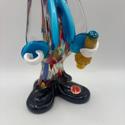 LOT 73: Vintage Murano Skinny Glass Clown