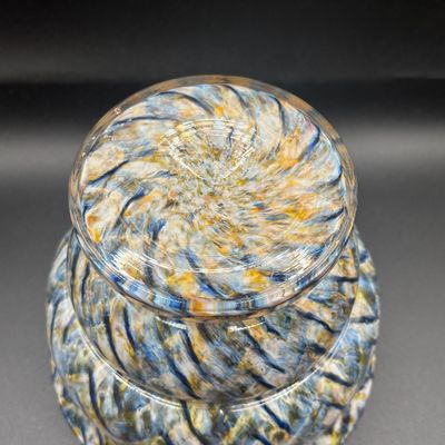 LOT 59: Bohemia/Czechoslovakia Art Glass Vase Collection