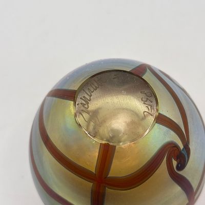LOT Vintage Art Glass Perfume Bottle: Eickholt 2001