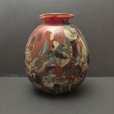 LOT 56: Hand-Blown Art Glass Signed Eickholt,2000