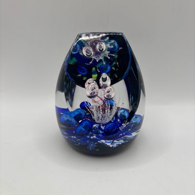 LOT 66: Caithness Mirror Images Art Glass Paperweight. 268/350, Scotland