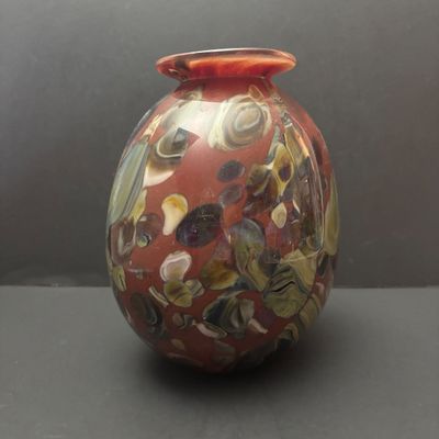 LOT 56: Hand-Blown Art Glass Signed Eickholt,2000