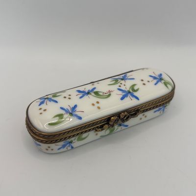 LOT 85: Vintage Limoges Trinket Boxes & More: 2 signed/marked & unmarked