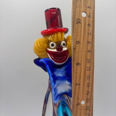 LOT 73: Vintage Murano Skinny Glass Clown