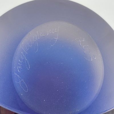 LOT 65: Youghiogheny Art Glass Paperweight