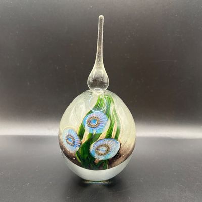 LOT 98: Art Glass Perfume Bottle: Eickholt 2001