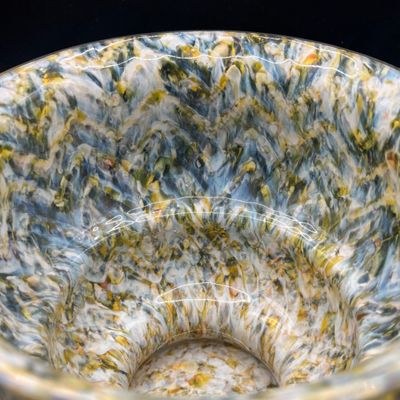 LOT 59: Bohemia/Czechoslovakia Art Glass Vase Collection