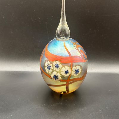 LOT Vintage Art Glass Perfume Bottle: Eickholt 2001