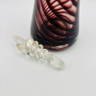 LOT 104: Art Glass Perfume Bottles - Unsigned