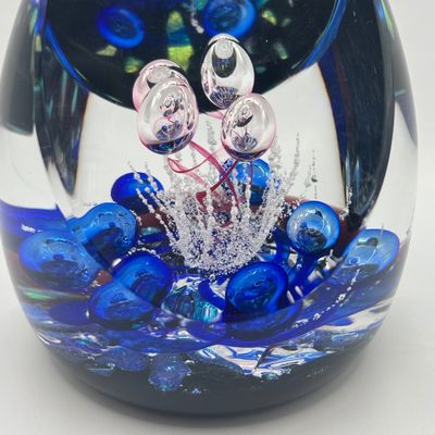 LOT 66: Caithness Mirror Images Art Glass Paperweight. 268/350, Scotland
