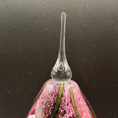 LOT 101: Vintage Art Glass Perfume Bottle: Eickholt 2001