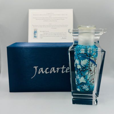 LOT 68: Jacarte Inside-Painted Sculpture/Vase - Moonlight Sonata