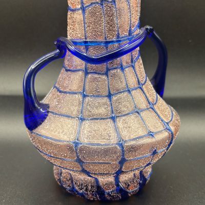 LOT 59: Bohemia/Czechoslovakia Art Glass Vase Collection