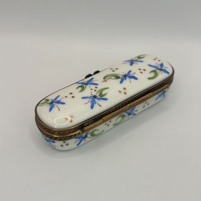 LOT 85: Vintage Limoges Trinket Boxes & More: 2 signed/marked & unmarked