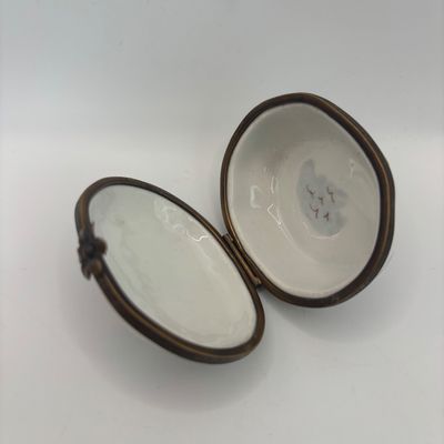 LOT 85: Vintage Limoges Trinket Boxes & More: 2 signed/marked & unmarked