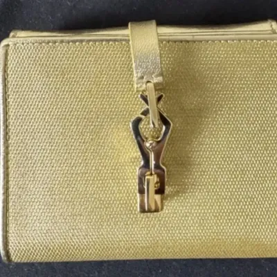 Gucci Canvas And Leather Wallet 