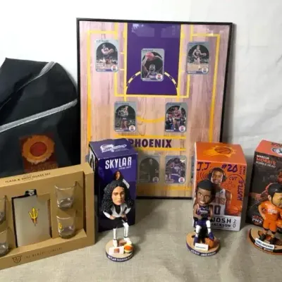 Phoenix Sports Fans! Suns, Mercury, ASU - Bobbleheads, Classic Basketball Collector Cards, And More!