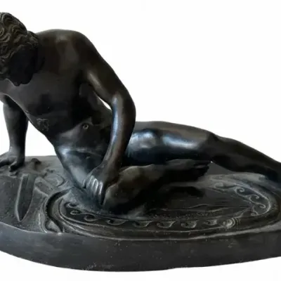 Grand Tour Bronze Reduction of "The Dying Gaul"