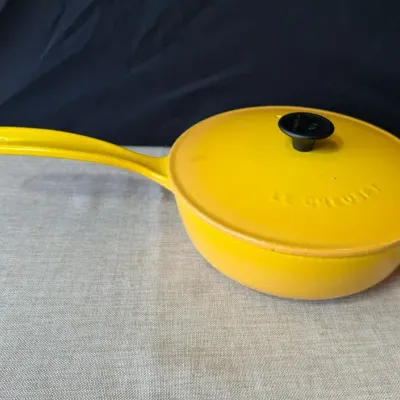 Vintage Le Creuset #21 Saucier W/ Lid