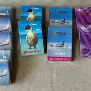 Collectible Playing Cards (NWA, China Airlines, Thai Airlines And More)