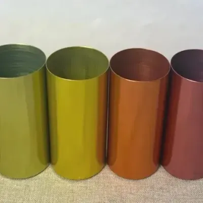 Vintage Permahues Tin Cups 