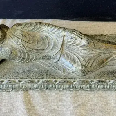 Lounging Buddha Made Of Stone 
