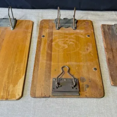 Vintage File Clipboards (3)