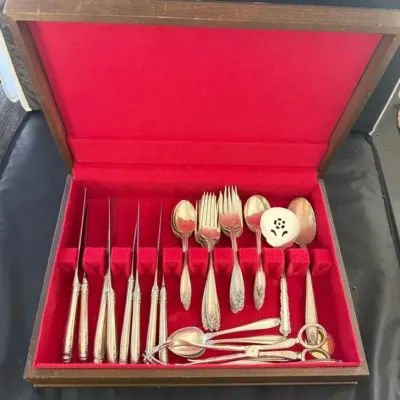 Sterling Silverware Set (1216 Grams - Not Including Knives)