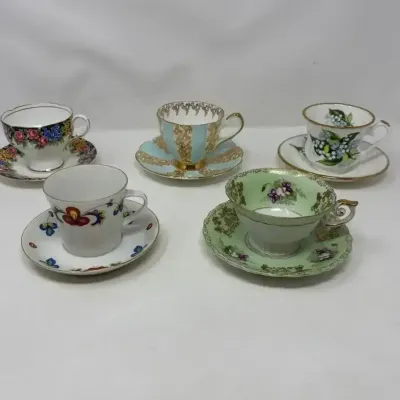 Bone China Cup And Saucer Sets And More