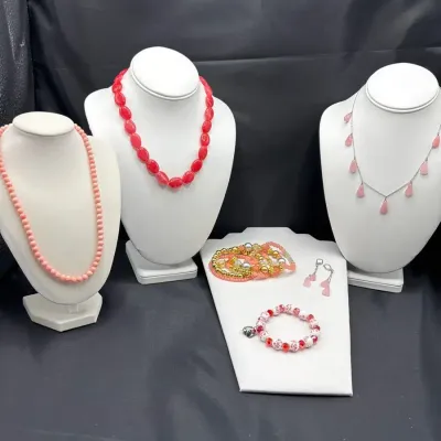 Pink Costume Jewelry 