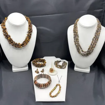 Brown Tone Costume Jewelry