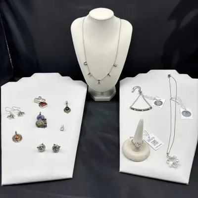 925 Sterling And Swarovski