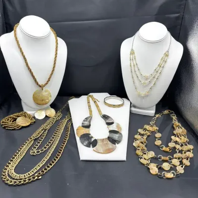 Gold tone Costume Jewelry 