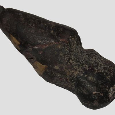 2 5/8" Effigy Plummet, Hematite, Calhoun Co., Illinois
