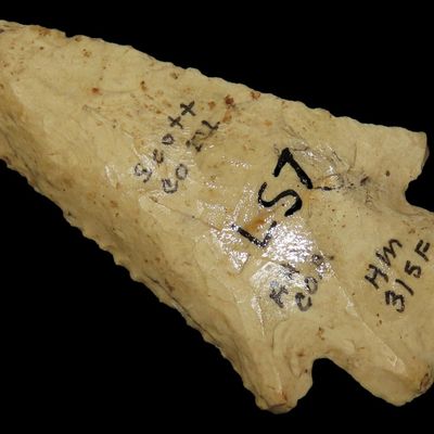 2 5/8" Hardin, American Antiquities COA, Jacksonville, Illinois, Ex. Ed Robertson and Herb Mangold