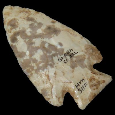 2 5/8" Hardin, Colorful Material, Greene Co., Illinois, Ex. Herb Mangold
