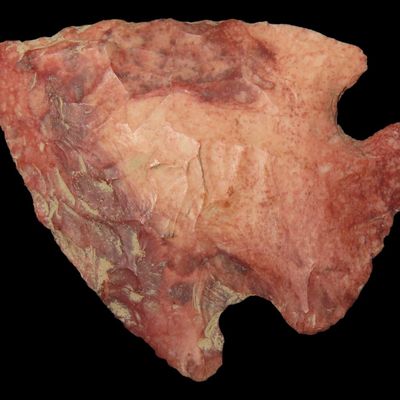 1 3/4" Corner Notch, Heat-Treated Chert, Butler Co., Missouri