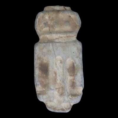 7/8" x 1 15/16" Owl Effigy Idol, Motley & Leithoff COA, Ecuador