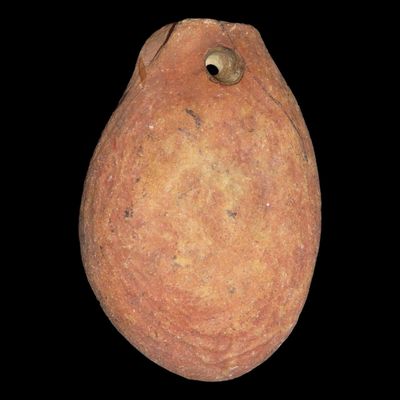2 1/4" Quartz Pendant, Near Pearl, Pike Co., Illinois, Ex. Daniel White