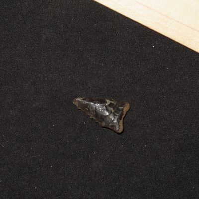 7/8" Fresno Point, Clear Smoky Agate, New Mexico