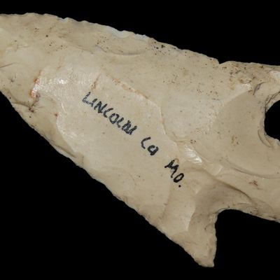 3 11/16" x 2 1/16" Melville, Motley & Leithoff COA, Lincoln Co., Missouri, Ex. Dennis Smith Collection