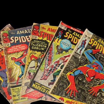 Lot of 4 Silver Age The Amazing Spider-Man Comics