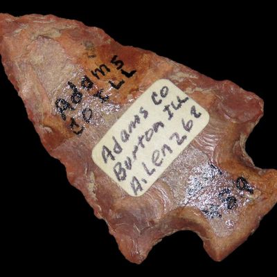 1 7/8" Colorful Table Rock, Adams Co., Illinois, Burton, Illinois, A. Lenz 68, Ex. Herb Mangold